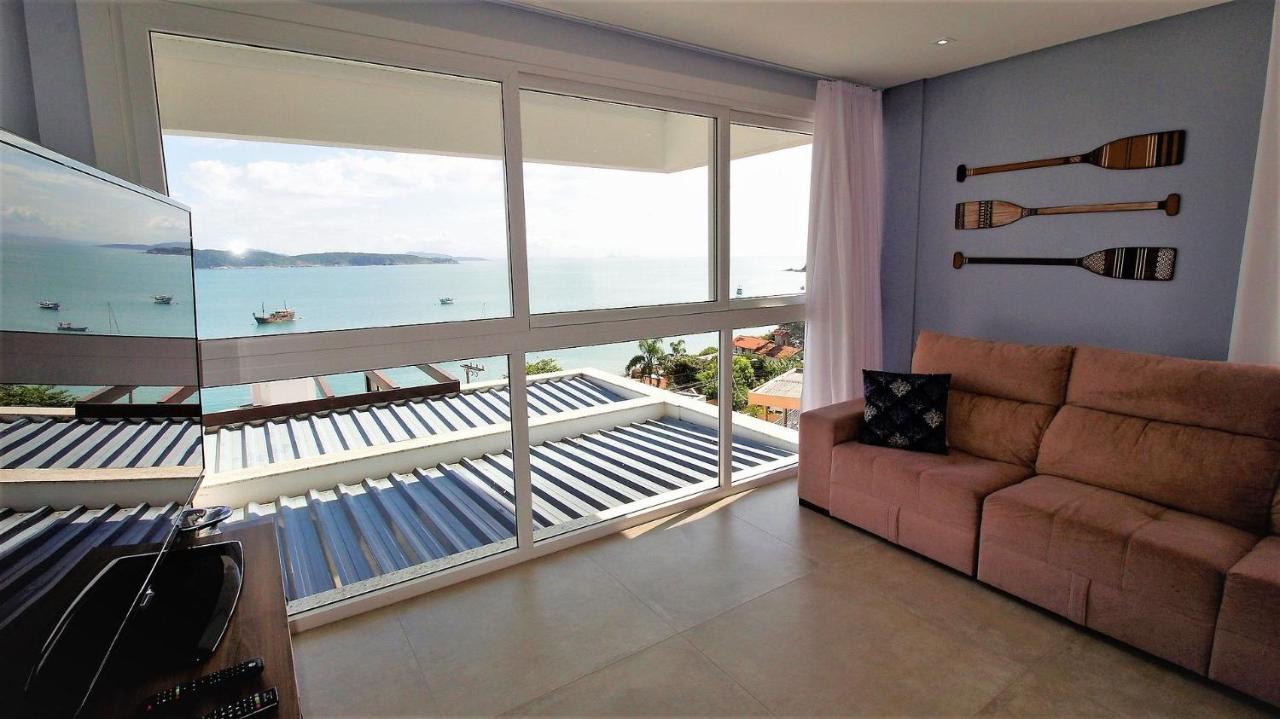 1080 - Apartamento Com Vista Para O Mar Em 봄비나스 외부 사진