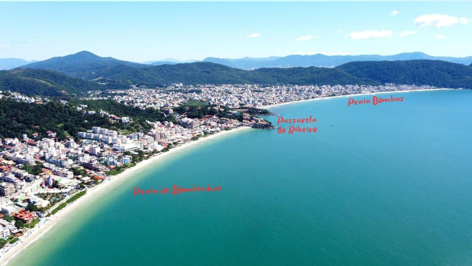 1080 - Apartamento Com Vista Para O Mar Em 봄비나스 외부 사진