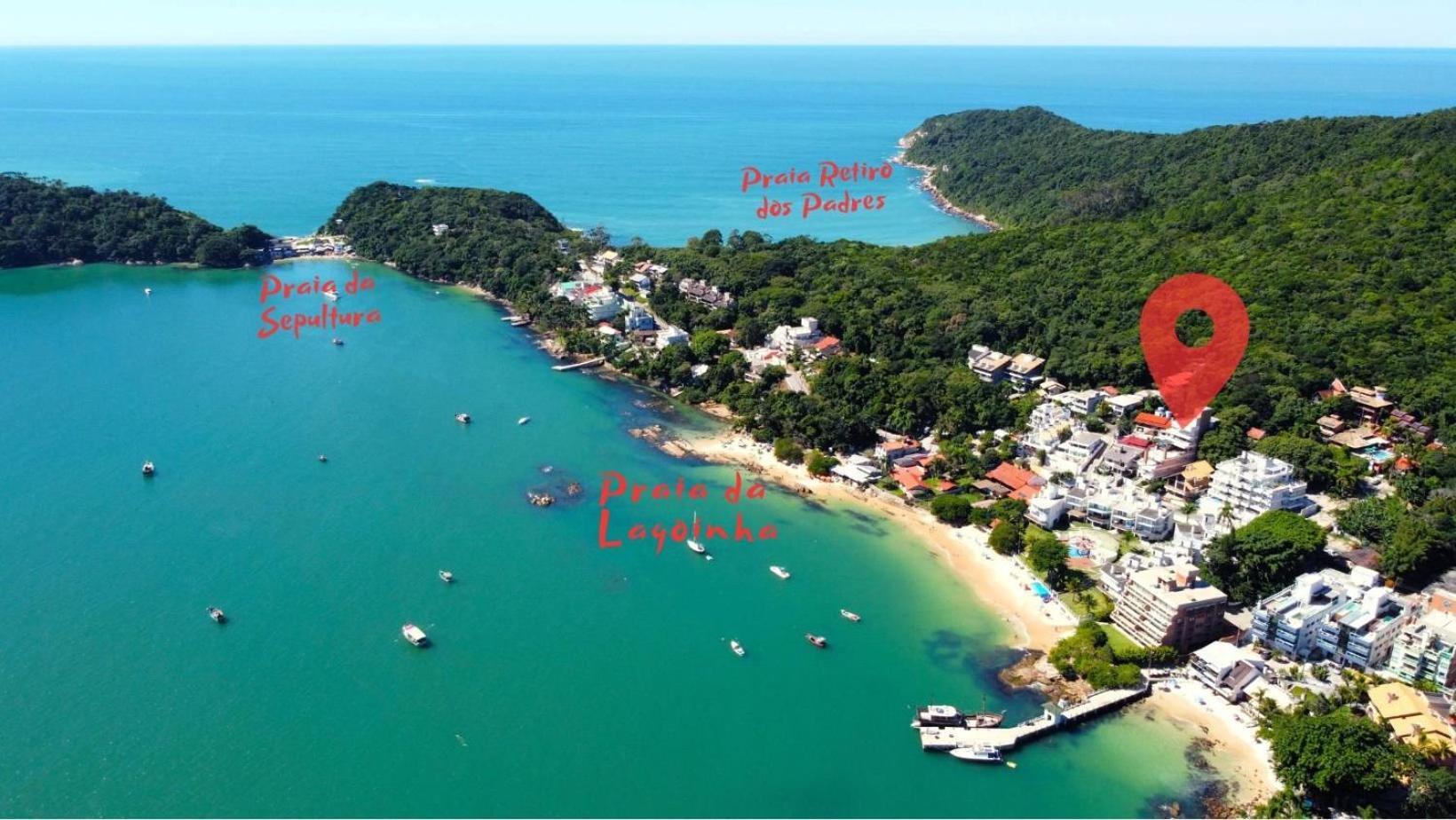 1080 - Apartamento Com Vista Para O Mar Em 봄비나스 외부 사진