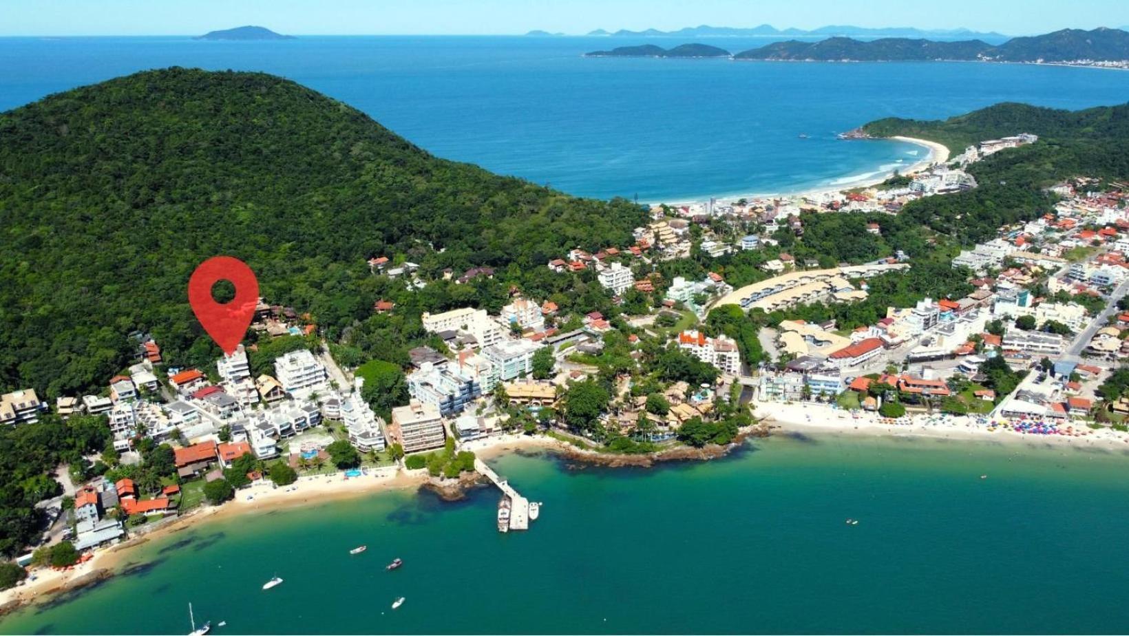 1080 - Apartamento Com Vista Para O Mar Em 봄비나스 외부 사진